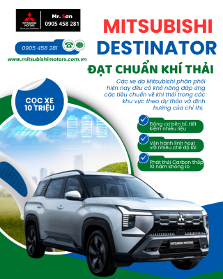 Destinator đạt tiêu chuẩn khí thải - Phát thải thấp