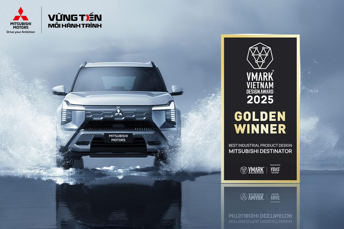 Mitsubishi Destinator thắng giải thưởng VMARK 2025